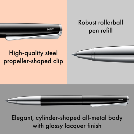 LAMY Studio Pianoblack Rollerball Collection