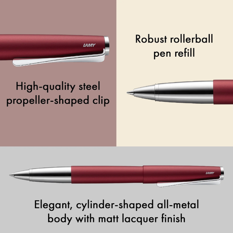 LAMY Studio Royalred Rollerball Collection