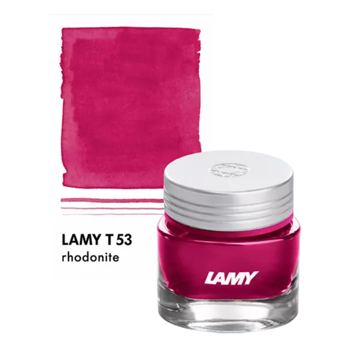 LAMY T53 Crystal Ink Bottle Rhodonite (30ml) Collection
