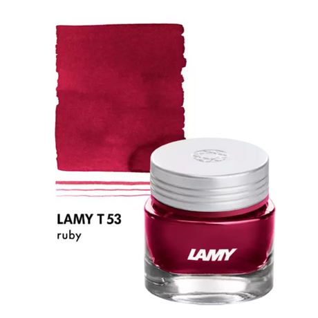 LAMY T53 Crystal Ink Bottle Ruby (30ml) Collection