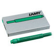 LAMY T10 Ink Cartridge Green Collection