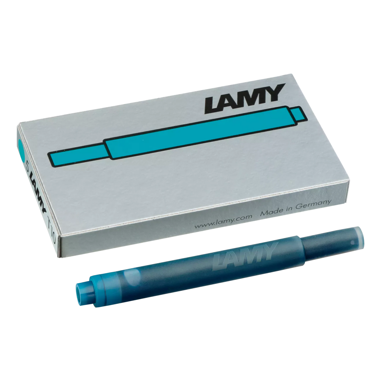 LAMY T10 Ink Cartridge Turquoise Collection