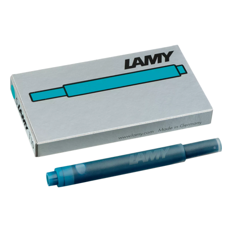 LAMY T10 Ink Cartridge Turquoise Collection