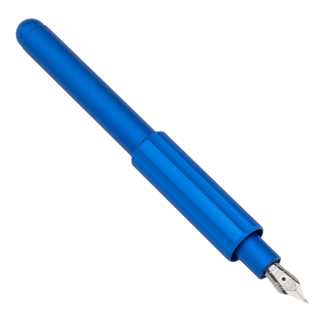 Monteverde USA Axis Matte Blue Fountain Pen Collection