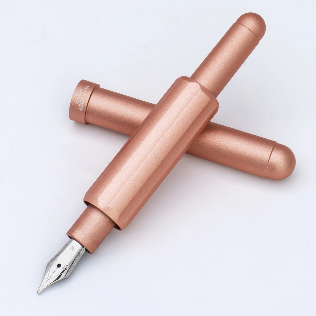 Monteverde USA Axis Matte Champagne Fountain Pen Collection