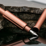 Monteverde USA Axis Matte Champagne Fountain Pen Collection