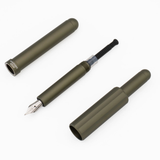 Monteverde USA Axis Matte Olive Fountain Pen Collection