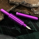 Monteverde USA Axis Matte Purple Fountain Pen Collection
