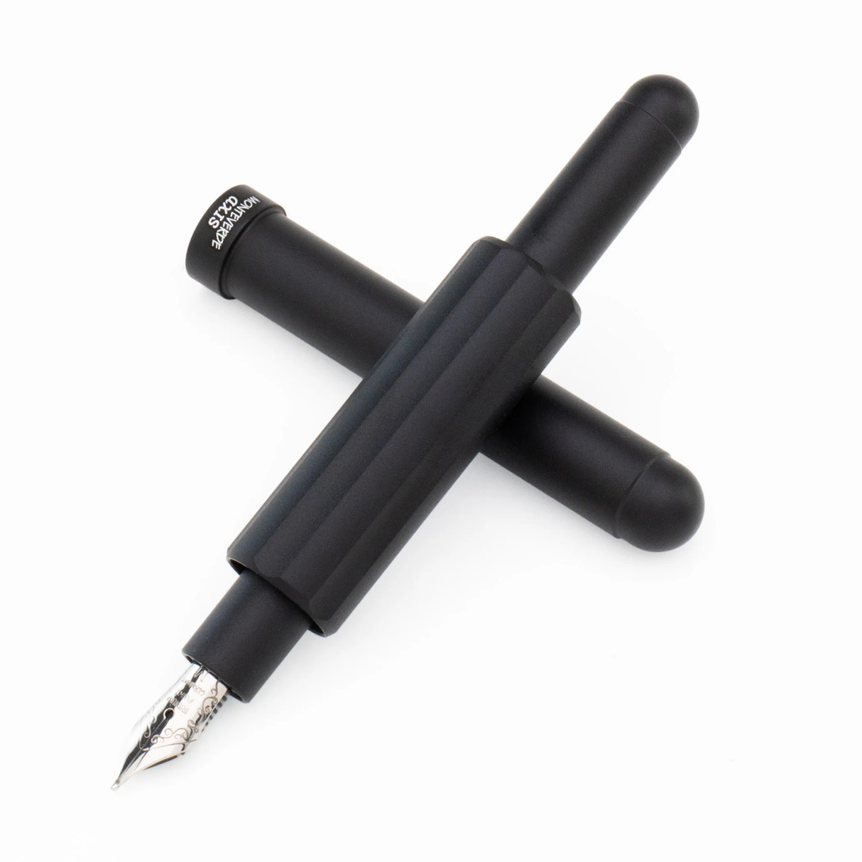 Monteverde USA Axis Matte black Fountain Pen Collection