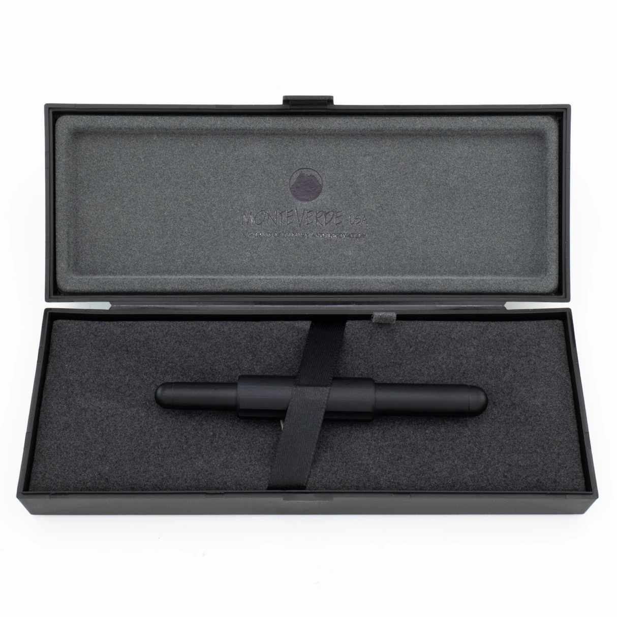Monteverde USA Axis Matte black Fountain Pen Collection
