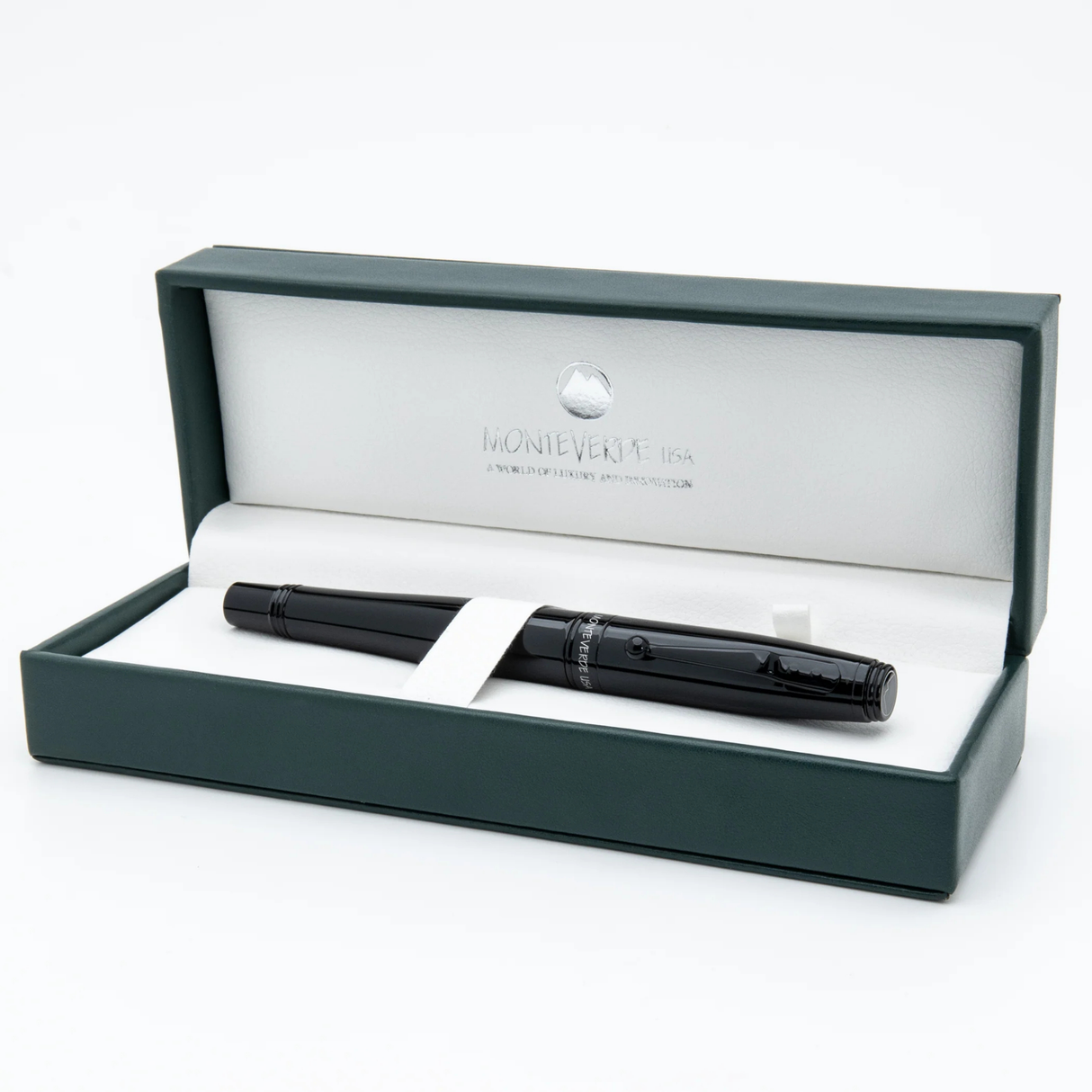 Monteverde USA Invincia Stealth Black Rollerball Collection