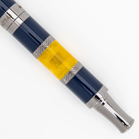 Monteverde USA Regatta Blue Yellow Fountain Pen collection
