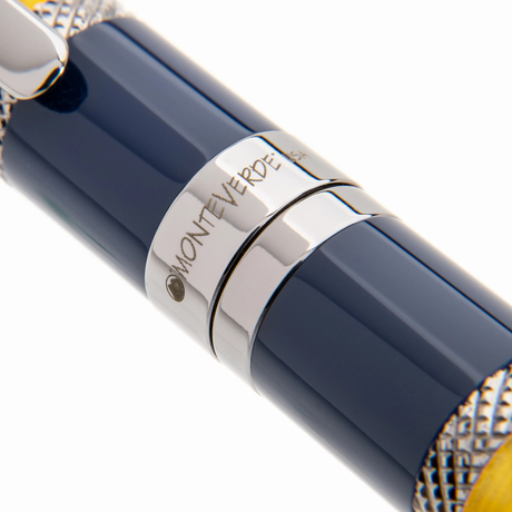 Monteverde USA Regatta Blue Yellow Rollerball Pen Collection