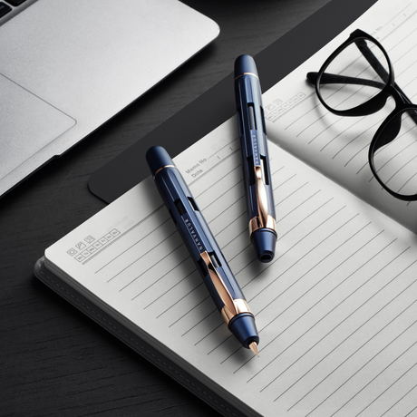 Nahvalur Eclipse Cobalt Black & Rose Gold Collection