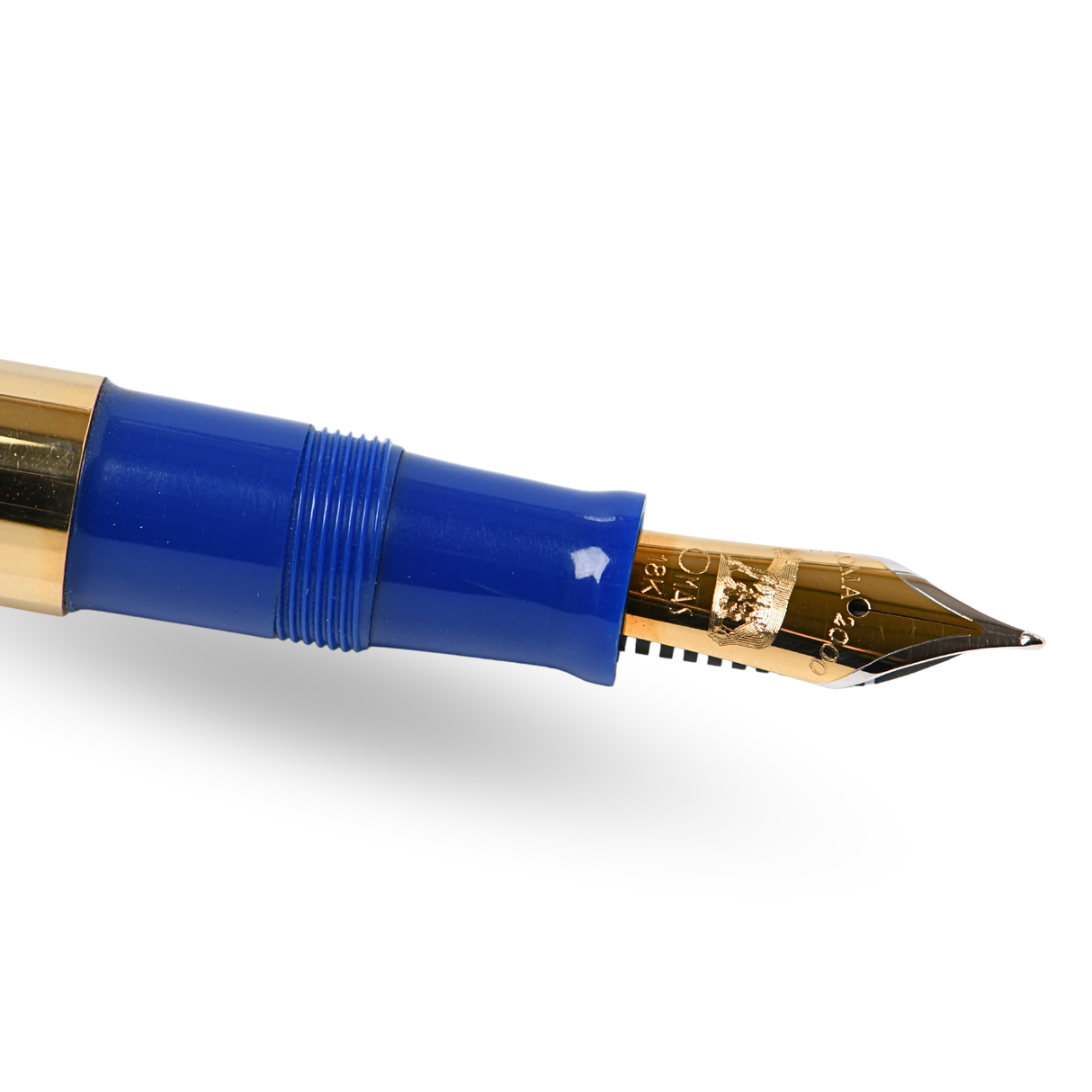 OMAS Roma Bernini  Solid Gold 18K/750 Limited Edition Fountain Pen - #34/100 Made - Medium 18kt Gold Nib