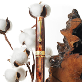 OMAS Paragon Fountain Pen Arco Bronze Celluloid Gold Trim