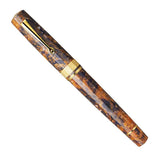 OMAS Paragon Fountain Pen Blue Saffron Gold Trim