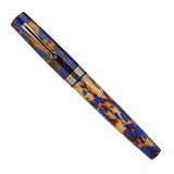OMAS Paragon Fountain Pen Blue Lucens Silver Trim