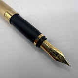 Montblanc Noblesse 18k nib  Gold plated Fountain Pen - circa 1980