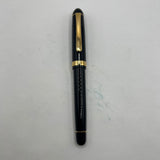 Platinum 3777 Black Gold trim Music Nib 14K - Fountain Pen