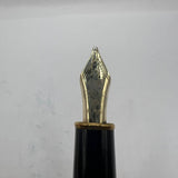 Platinum 3777 Black Gold trim Music Nib 14K - Fountain Pen