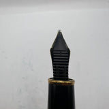 Platinum 3777 Black Gold trim Music Nib 14K - Fountain Pen