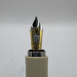 Graf Von Faber Castell Intuition Ivory Fluted Barrel Fountain Pen