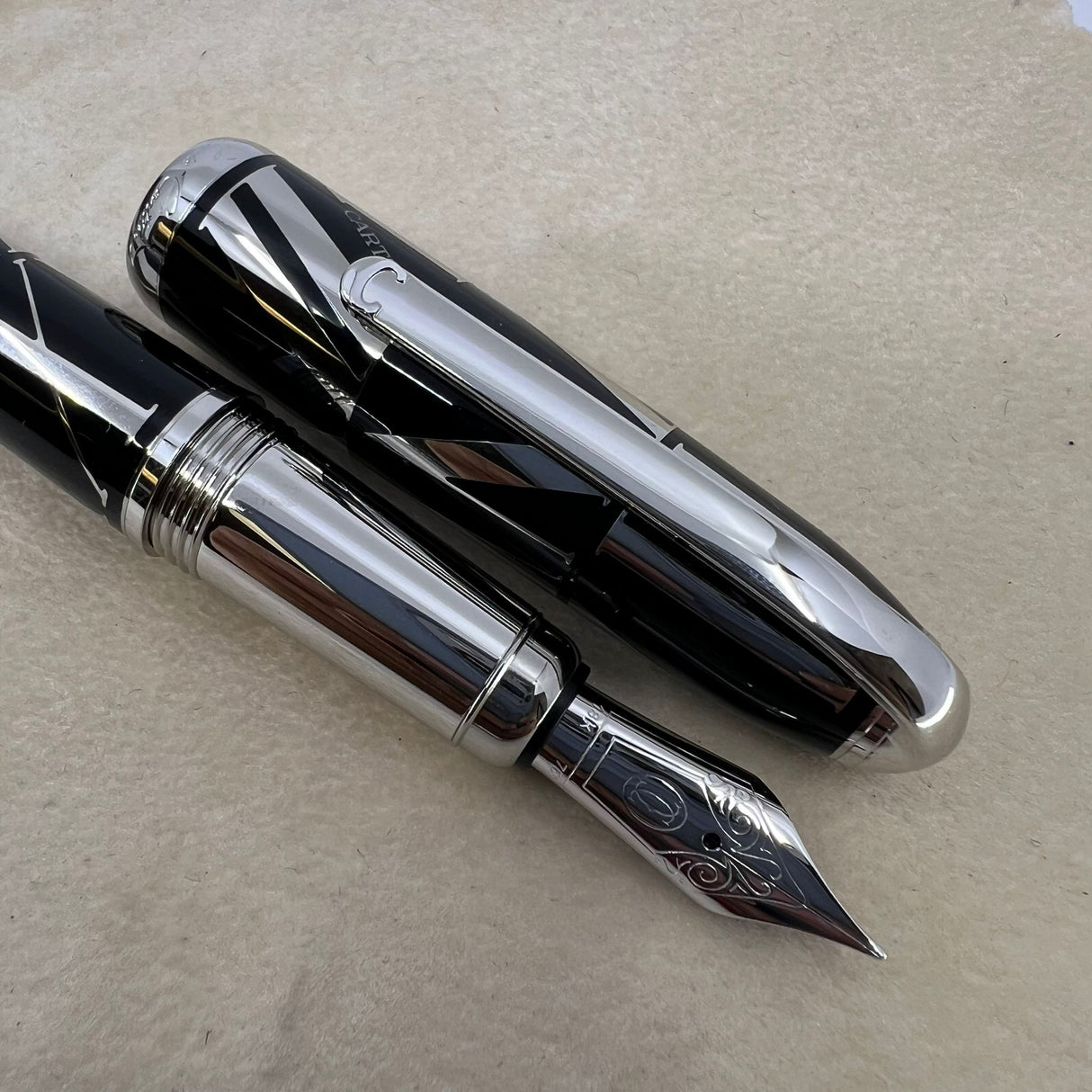 Cartier Roman Numeral Limited Edition  Fountain Pen - Hard to find !! a true collectible piece !! circa 2008