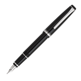 Pilot & Namiki Falcon Black/Rhodium Trim - Fountain Pen (14kt Nib)