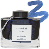 Pilot Ink Shin-kai (Deep Sea) - Blue/Black 2 oz.