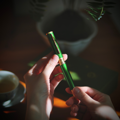 Panda Dorf Green Bamboo Forest Edition Fountain Pen Collection