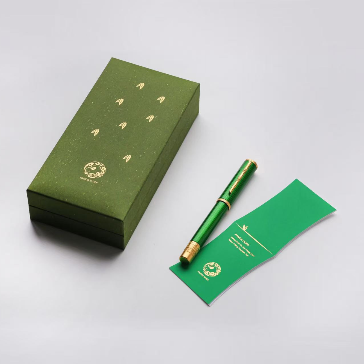 Panda Dorf Green Bamboo Forest Edition Fountain Pen Collection