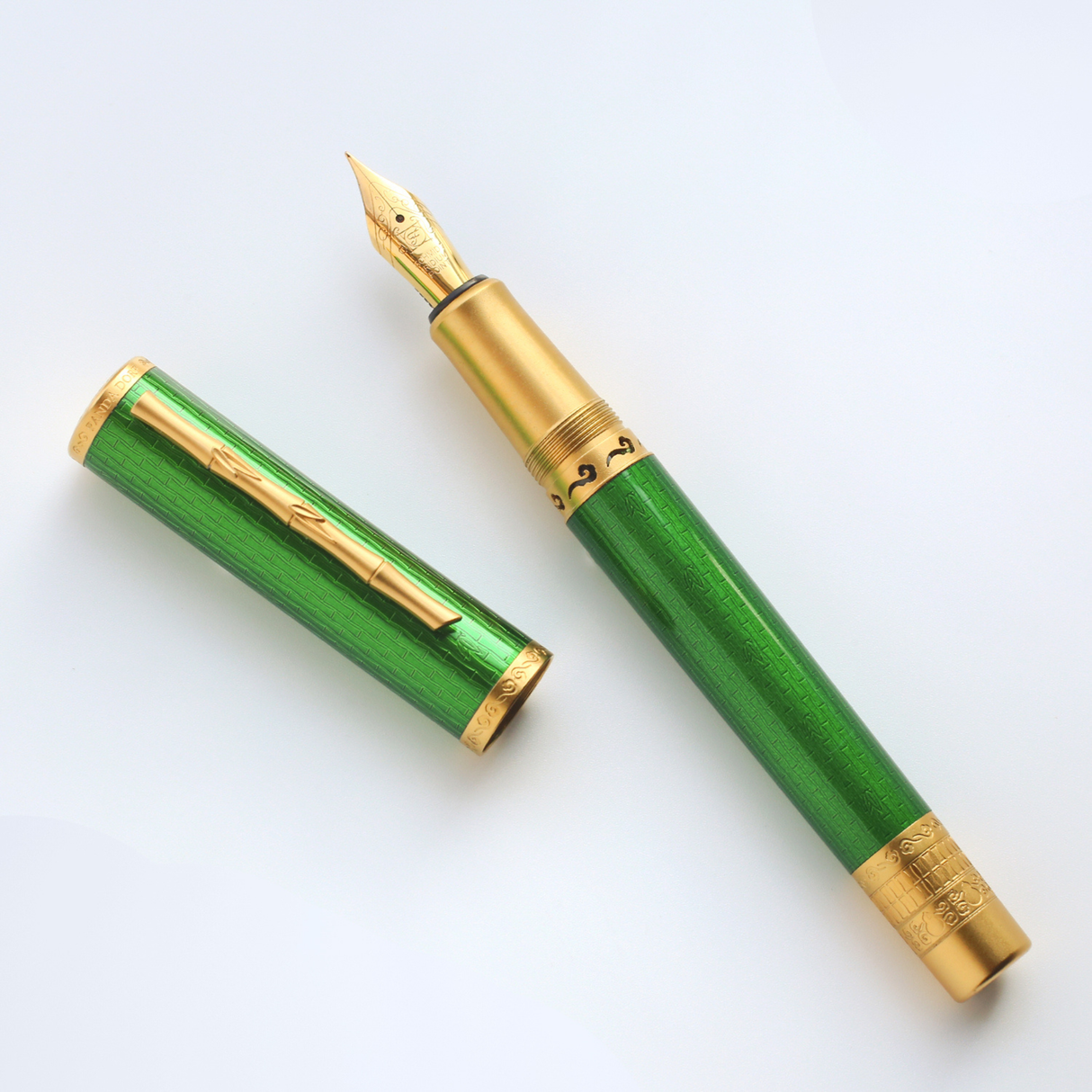 Panda Dorf Green Bamboo Forest Edition Fountain Pen Collection