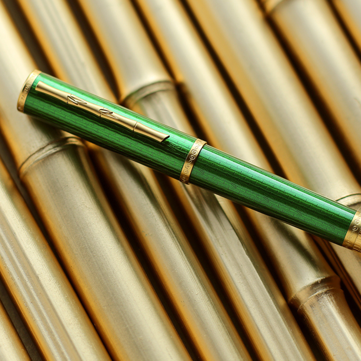 Panda Dorf Green Bamboo Forest Edition Fountain Pen Collection