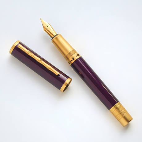 Panda Dorf Purple Bamboo Edition Fountain Pen Collection