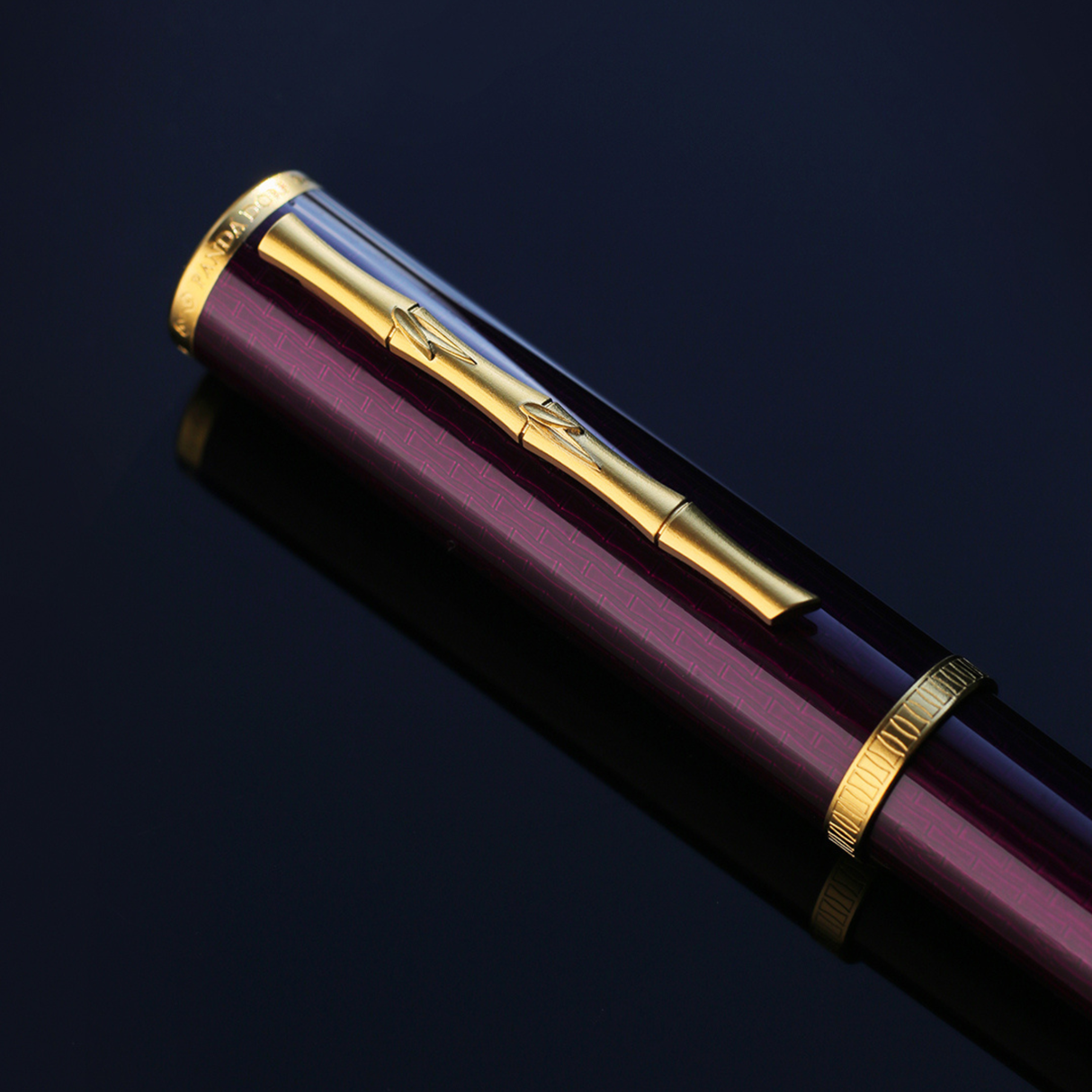 Panda Dorf Purple Bamboo Edition Fountain Pen Collection
