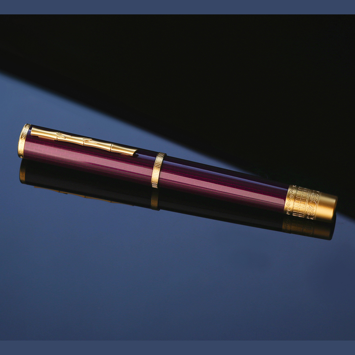 Panda Dorf Purple Bamboo Edition Fountain Pen Collection
