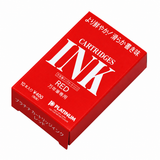 Platinum Red Ink Cartridges 10 Pack collection
