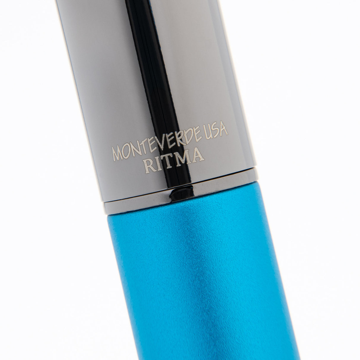 Monteverde USA® Ritma Anodized Turquoise Ballpoint Pen