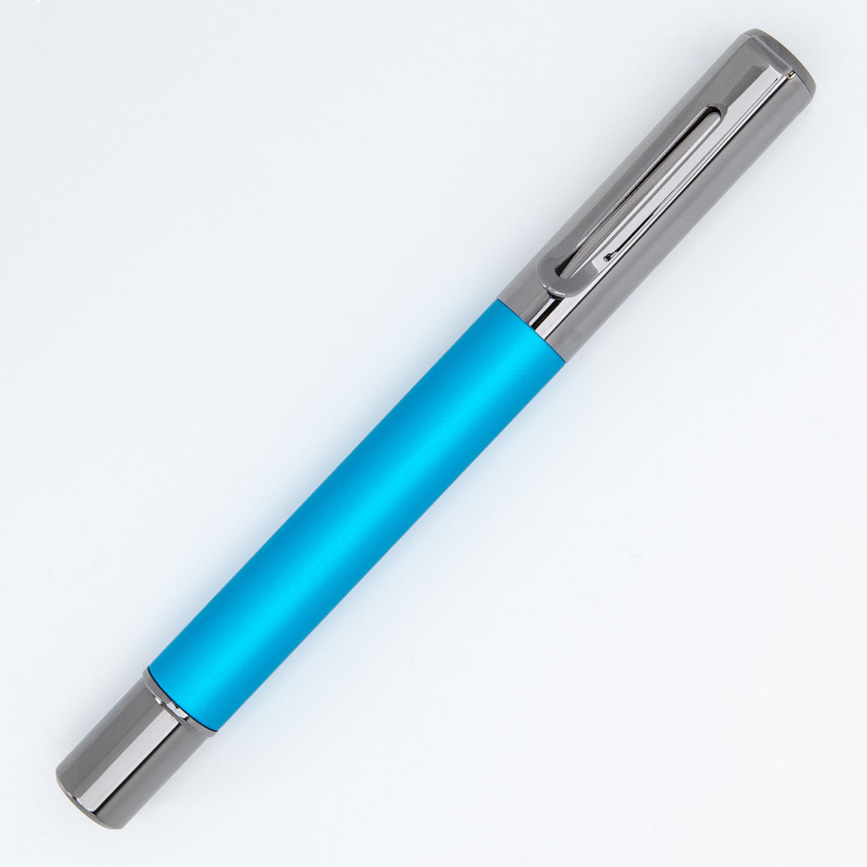 Monteverde USA® Ritma Anodized Turquoise Fountain Pen w/ JoWo Nib