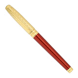 S.T. Dupont Line D Eternity Burgundy & Gold - Fountain Pen (14kt Gold Nib)