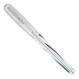 S.T. Dupont Line D Le Mans White & Silver - Multifunction Pen - Fountain Pen/Rollerball