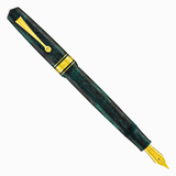 OMAS Bologna Fountain Pen Smeraldo Elegante (Elegant Emerald) Gold Trim