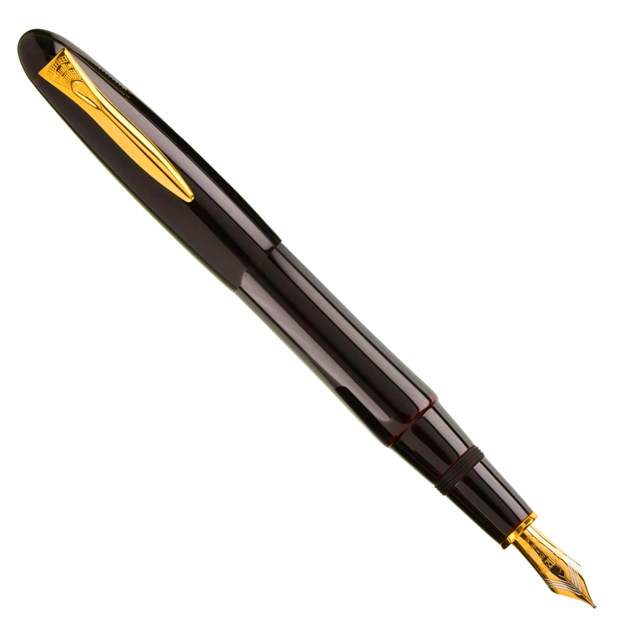 Platinum Izumo Urushi Biwatame (Tan) - Fountain Pen