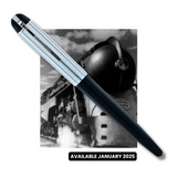 Wahl-Eversharp Skyline Black Silver Cap - Fountain Pen