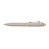 Sheaffer 100 Emily in Paris 9377 Champagne Gold Ballpoint Pen with Champagne Gold Trim and Hardbound Small Notebook - Gift Set