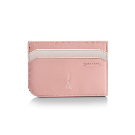 Sheaffer Emily in Paris Sentinel Ballpoint Pen and Full-Grain Leather Credit Card Holder Gift Set