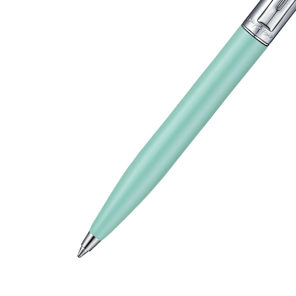 Sheaffer Emily in Paris Sentinel E321 Green Matte Finish with Chrome-Plated Trims and Bow-Shaped Clip Emblem Ballpoint Pen
