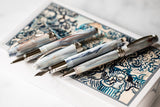Visconti Van Gogh Impressionist Old Vineyard with Peasant Woman - Ballpoint