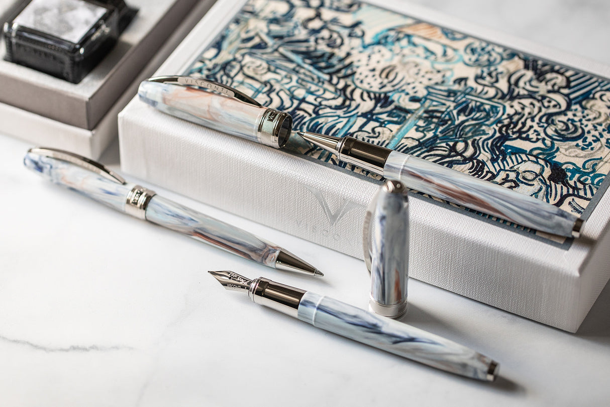 Visconti Van Gogh Impressionist Old Vineyard with Peasant Woman - Rollerball